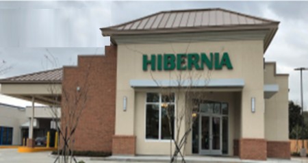 Hibernia branch exterior shot